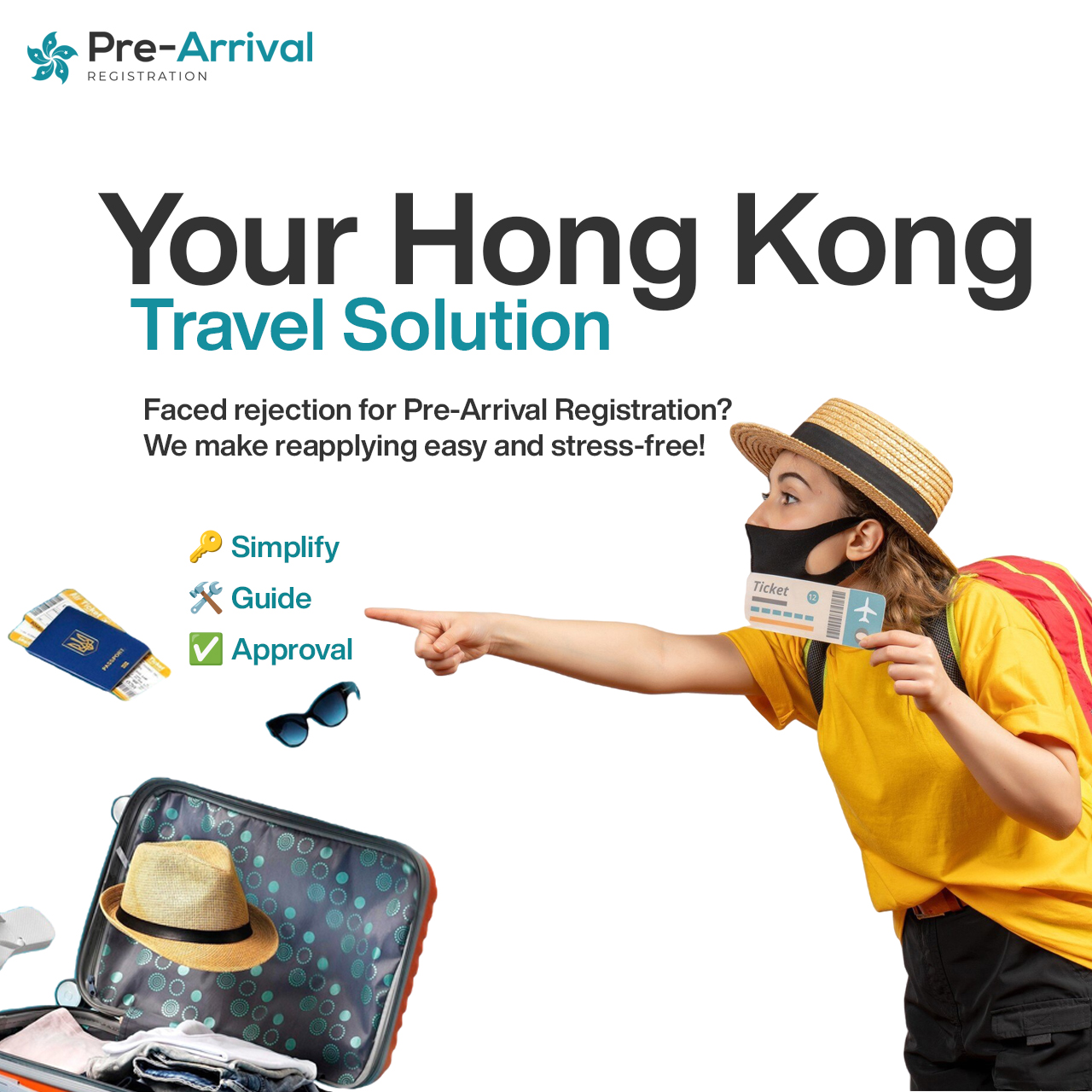 Rejected Pre-Arrival Registration Hong Kong?